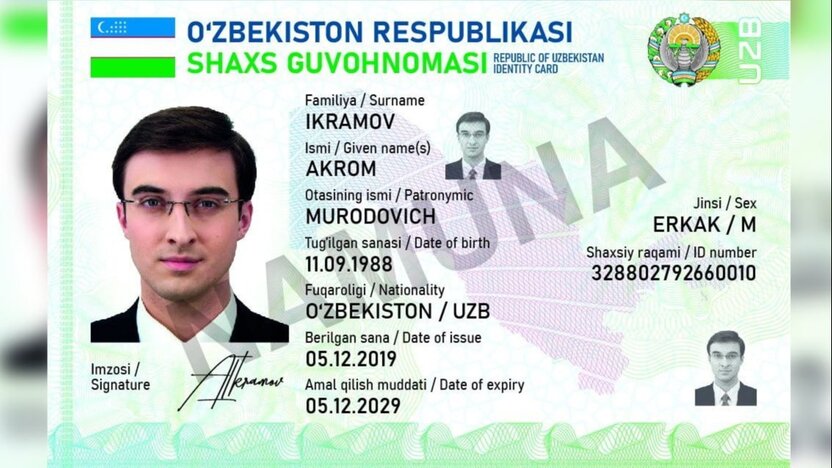 16 yoshga to‘lgan maktab bitiruvchilari o‘z vaqtida pasport (ID-karta) olishlari kerak