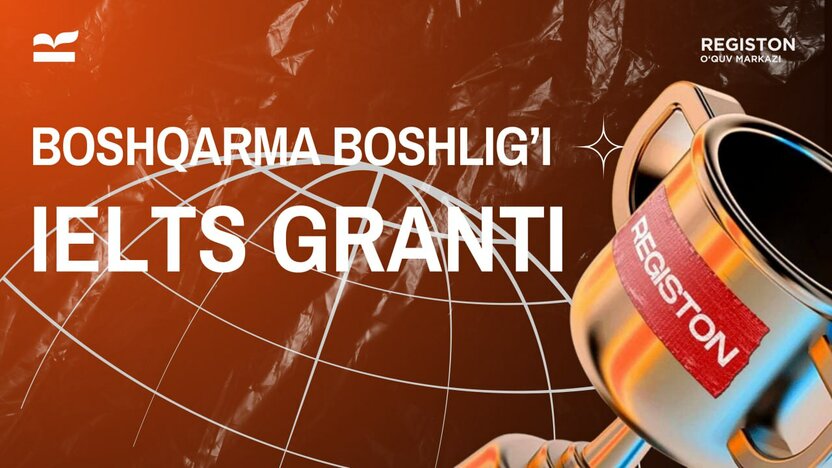 Qashqadaryo viloyati miqyosida IELTS o‘qish uchun maktab o‘quvchilariga 100 ta Grant ajratildi. Grantning umumiy miqdor 170 million so‘m.