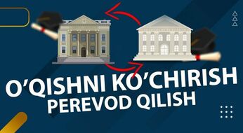 O‘qishni ko‘chirish bo‘yicha kasbiy (ijodiy) imtihonlar 12–13-avgust kunlari o‘tkaziladi